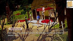 Academy 15 game featuring anime characters in intriguing scenarios