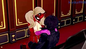 Futaba Sakura, Ann Takamaki, Ren Amamiya Intense Hentai Sex