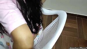 Stepdaughter Tricked with Lollipop Turns into Stepdad's Cock in Mouth! What a Shock!