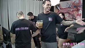 Participants Do What They Are Asked At The Holiday Party