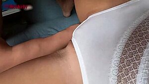 Cute teen with big clit gets licked to intense orgasm.