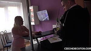 Naughty Blonde in Reality Video