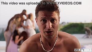 Milfy five milfs take on one bbc with maitland brandi phoenix christy serenity and jason luv