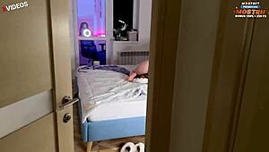 I just couldn’t resist bangin’ that hot stepmom in dad’s bed, oops!