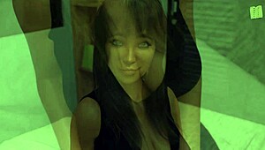 Wvm 126 Frankie shows her tits and ass in 3D hentai