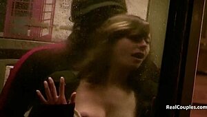 yo, interracial couples banging outdoors is wild