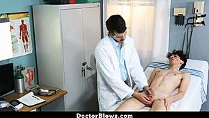 Having a Good Time With My Gay Doctor at Work - DoctorBlows