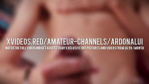 Jerking my big Latino cock until I shoot a thick cum load all over you - Magic C