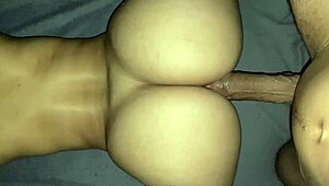 Big Dick Guy Fucks Young Lesbian In Doggystyle While Licking Her Big Pussy And Riding