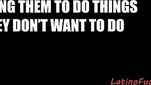 Bold Latino Twink Gets Bareback Assfucking In Forest