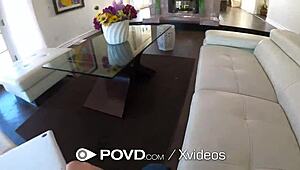 POVD Step Sis Blackmails Step Bro Watching Porn in POV