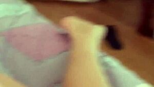 Let's try anal, she says, the shaved teen 18+ with glasses loving dick in her ass starring annika amour