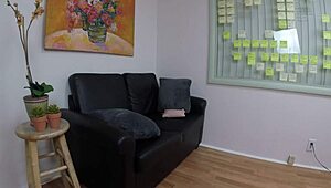 nataly dewalt is in this casting interview, she's a mature milf and it's so hot