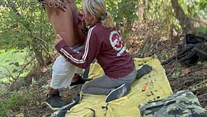 The Mountain Ignites Desire - Spanish Amateur Couple Gets Wild In Nature