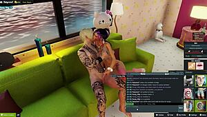 My boyfriend fucking kawaii anime girl's ass in 3DXChat while I'm away