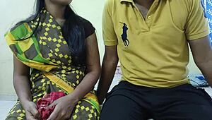 इंडियन मेड अपने बॉस की लंड बाल हिंदी ऑडियो में साफ करती है