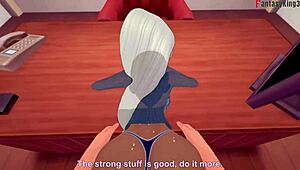 you get incredible pov sex with mirage from the incredibles in fantasyking3 hentai