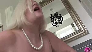 hey laceystarr, what’s this granny doing at the gloryhole with those big tits?