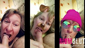 Mature blonde plays like a young slut.