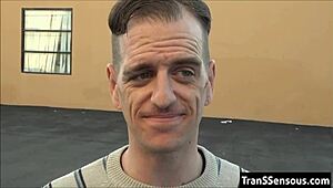 Man, I can’t resist this shemale’s tight asshole!