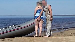 Exclamatory-Provocative Lady Tourist and Boatman Hook Up, Oh My!
