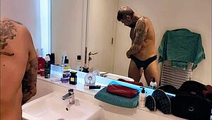 dirty bathes in bathroom shower