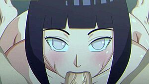 Dr Korr's voiced series features Hinata in blowjob scene 😍
