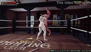 draka ii takes on rockie ii in naked fighter 3d