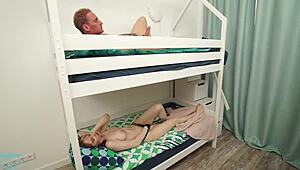 petite bed buddy erica mori gets wild anal from martin spell