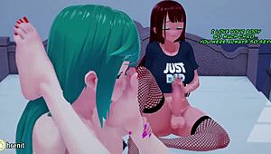 Trap Girlfriend Experiences Netorare In Anime Hentai Scenario