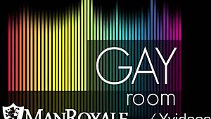 Manroyale gay pride fuck with hunk blowjob and assfucking