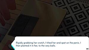 Lets Play - Gamer Girls Thea In Hentai Anime Game With Huge Curvy Boobs