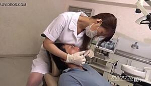 ワーキングおっぱい過失乳 Says, Check These Japanese Big Tits at Dentist!