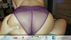 Man, this big booty Latina gave him the ride of his life on that hairy dick POV.