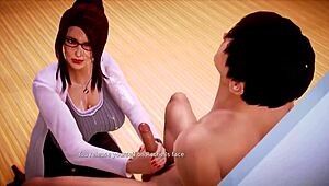 Waifu Academy Rechel Nude Scenes Collection