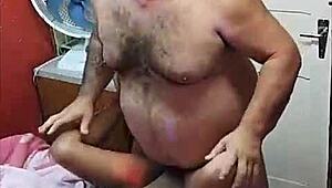 tiuzao bangs horny college babe daily in wild garage sessions