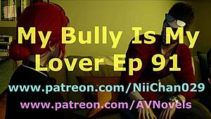 my bulley is my loverr in this hommade 3d pornn scene