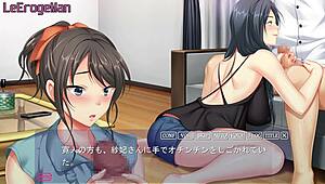 Nodoka moans during blowjob and creampie