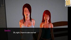 I explore my new family in this homemade erotic adventure with small tits