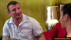 Does the guidance counselor fuck her student in massage?