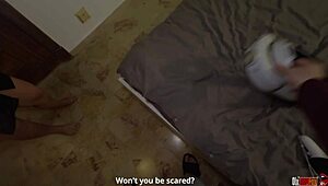 Stepmom Fucked Hard During VR Play with Cum on Ass