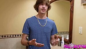 Stepmom Lauren Phillips Craves to Be Pleased in Shower Scene