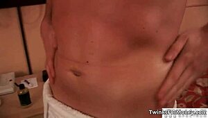 The Cute Blonde Twink Gets Naked And Engages In Hardcore Gay Sex With Blowjob