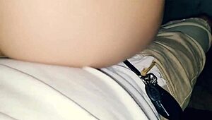 Curious couple explores wild sex with big toys at an adult store