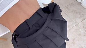 She Showed Tits in Park and Got Fucked at My Place