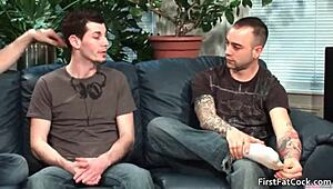 Aiden Blue Gets His Very First Big Gay Video