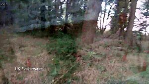 i'm scarlet mature redhead flashing and masturbating outdoors in public