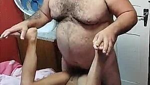 tiuzao bangs horny college babe daily in wild garage sessions