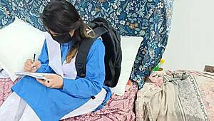 Pakistani College Girl Sobia Nasir Banged by Stepbrother