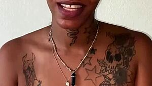 sexy chick does interview then deep throats bbc